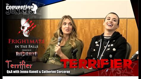 catherine corcoran terrifier scene|Terrifier Stars Jenna Kanell and Catherine Corcoran On Their ...